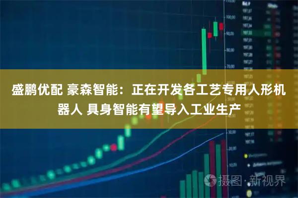 盛鹏优配 豪森智能：正在开发各工艺专用人形机器人 具身智能有望导入工业生产